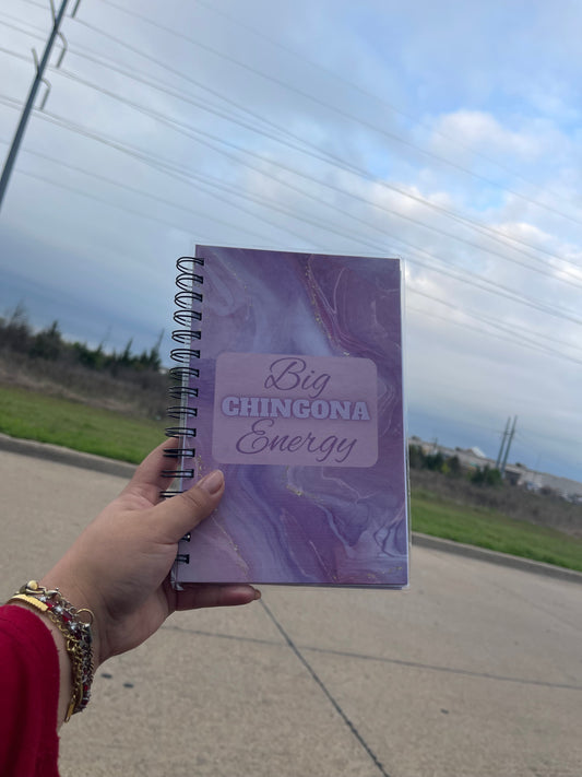 Big Chingona Energy Notebook