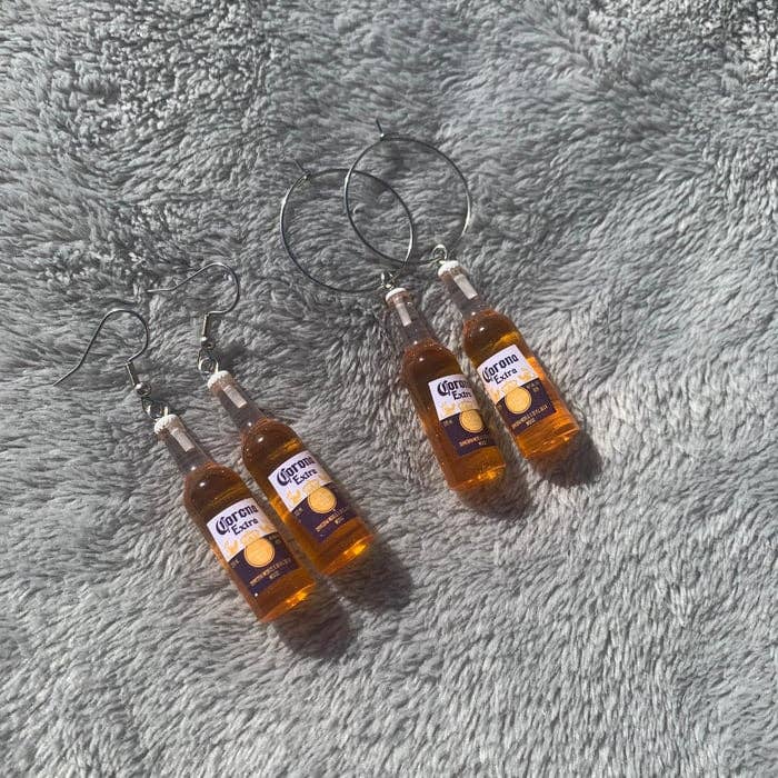 Corona Bottle Earrings